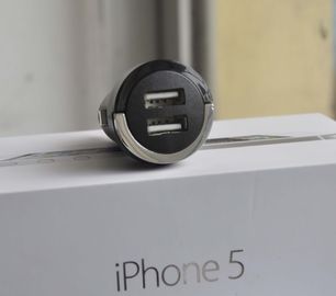 De dubbele van de Havenapple IPhone van Hoge snelheidsusb van de Autoladers 3A Snelle Op zwaar werk berekende Output