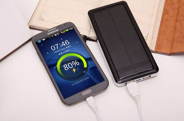 12800mah draagbare Zonnemachtsbank voor Mobiele Telefoon/Tabletten met Li-Polymeer Batterij