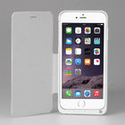 Het witte 6800mAh-van de de Bankenlader van de Batterij Reservemacht Geval IPhone 6