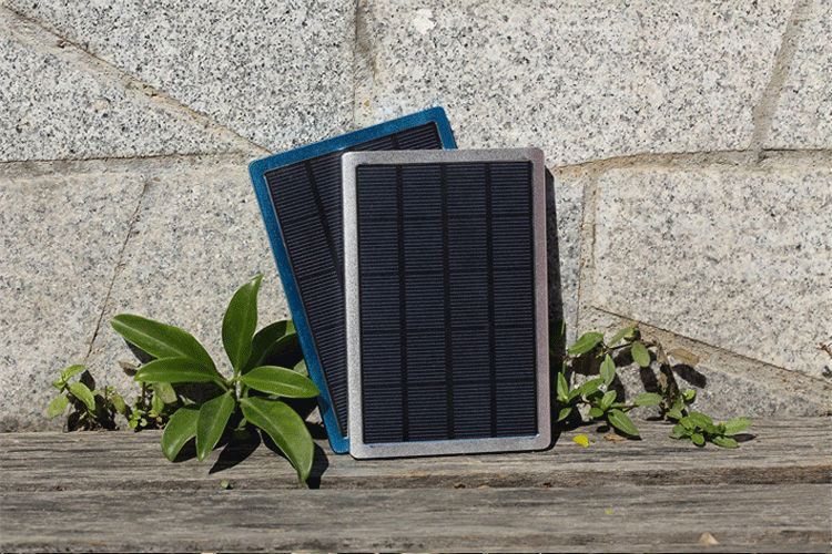 De aangepaste Draagbare Lader van de de Zonnemachtsbank van 5000mah voor Mobiele Telefoon, iPad, Camera