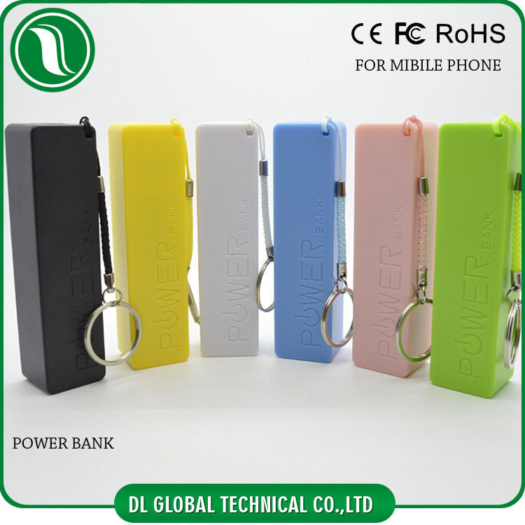 Multi Gekleurde de Machtsbank 2600 mah 2200mah 1800mah van Keychain van het Giftparfum